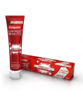 CREME DENTAL COLGATE LUMINOUS WHITE BRILLIANT MINT 140G